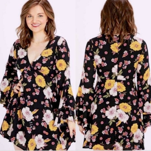 Altar’d State Floral Mini Dress - Picture 1 of 7